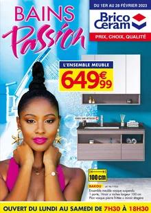 Catalogue promo bricoceram du 1 au 28 février 2023