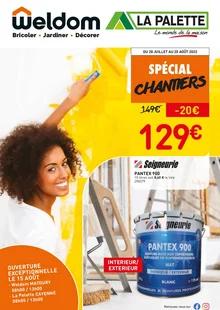 Catalogue promo weldom du 28 juillet au 20 août 2022