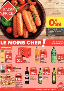 Catalogue promo leader price du 21 juin au 2 juillet 2023