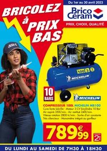 Catalogue promo bricoceram du 1 au 30 avril 2023