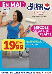 Catalogue promo bricoceram du 30 avril au 25 mai 2025