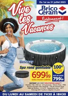 Catalogue promo bricoceram du 1 au 31 juillet 2023