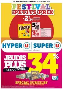 Catalogue promo hyper u du 5 au 16 octobre 2022