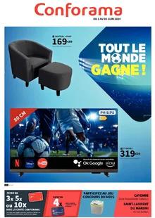 Catalogue promo conforama du 1 au 30 juin 2024
