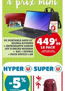 Catalogue promo hyper u du 30 juillet au 17 août 2025