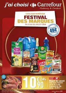 Catalogue promo carrefour contact du 23 au 28 juillet 2024