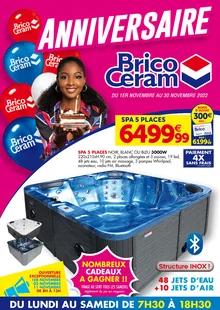 Catalogue promo bricoceram du 3 au 30 novembre 2022