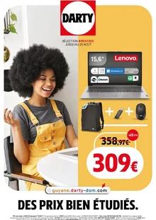 Catalogue promo darty du 5 au 25 août 2024