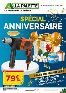 Catalogue promo la palette du 28 septembre au 21 octobre 2023