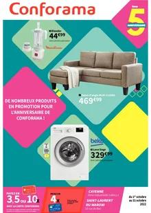 Catalogue promo conforama du 1 au 31 octobre 2022
