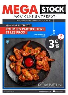 Catalogue promo mega stock du 3 au 14 mai 2023