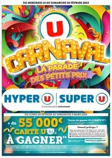 Catalogue promo hyper u du 15 au 26 février 2023