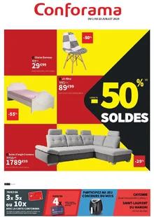 Catalogue promo conforama du 1 au 23 juillet 2024