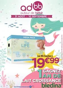 Catalogue promo autour de bébé du 31 août au 10 septembre 2022