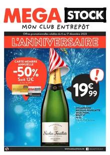 Catalogue promo mega stock du 6 au 17 décembre 2023