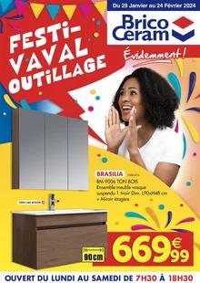 Catalogue promo bricoceram du 29 janvier au 24 février 2024