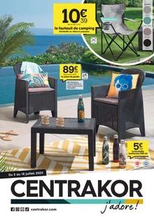 Catalogue promo centrakor du 5 au 16 juillet 2023