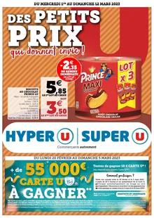 Catalogue promo hyper u du 1 au 12 mars 2023