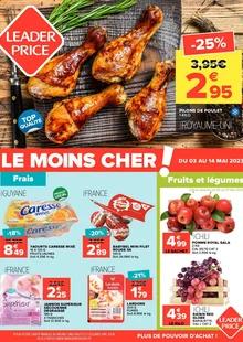 Catalogue promo leader price du 3 au 14 mai 2023