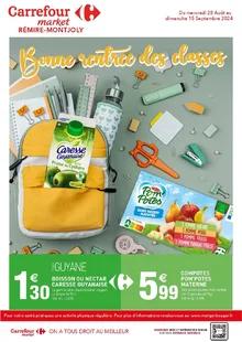 Catalogue promo carrefour market du 28 août au 15 septembre 2024