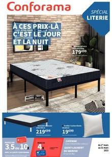 Catalogue promo conforama du 1 au 31 mars 2023