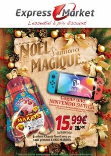 Catalogue promo express market du 1 au 31 décembre 2022