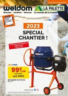 Catalogue promo weldom du 27 juillet au 19 août 2023
