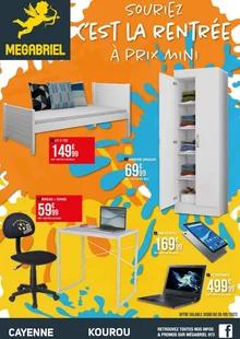 Catalogue promo mégabriel du 23 août au 30 septembre 2023