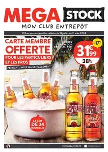 Catalogue promo mega stock du 31 juillet au 11 août 2024