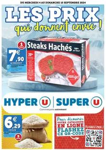 Catalogue promo hyper u du 4 au 15 septembre 2024
