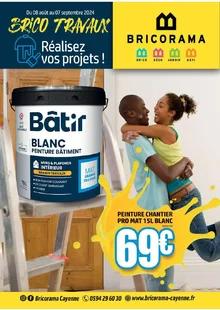 Catalogue promo bricorama du 8 août au 7 septembre 2024
