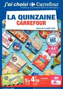 Catalogue promo carrefour contact du 1 au 13 août 2023