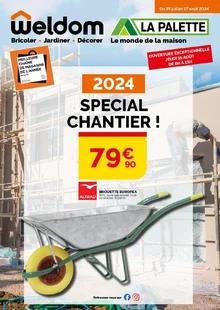 Catalogue promo weldom du 25 juillet au 18 août 2024