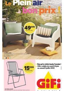 Catalogue promo gifi du 24 juin au 5 juillet 2025