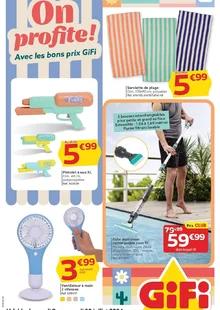 Catalogue promo gifi du 9 au 20 juillet 2024