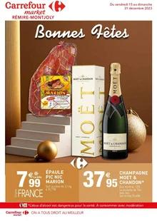 Catalogue promo carrefour market du 15 au 31 décembre 2023