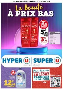 Catalogue promo hyper u du 2 au 13 octobre 2024