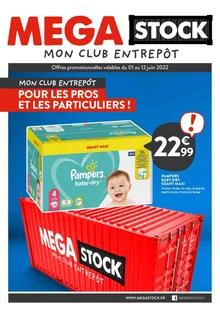 Catalogue promo mega stock du 1 au 12 juin 2022