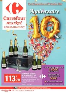 Catalogue promo carrefour market du 22 septembre au 9 octobre 2022
