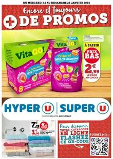 Catalogue promo hyper u du 15 au 26 janvier 2025