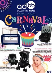 Catalogue promo autour de bébé du 3 au 10 février 2024