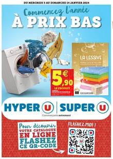 Catalogue promo hyper u du 3 au 14 janvier 2024