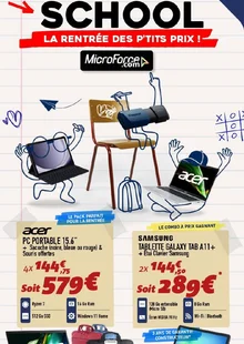 catalogue promo Tech to school