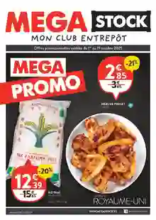  catalogue promo Mega Stock  
