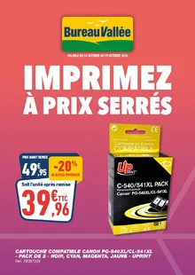  catalogue promo Bureau Vallée 