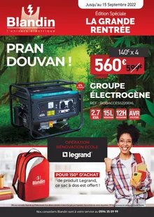  catalogue promo Blandin  