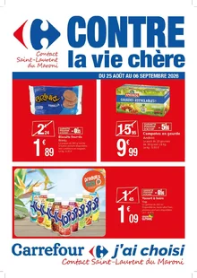  catalogue promo Carrefour Contact 