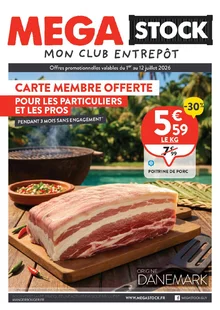  catalogue promo Mega Stock  