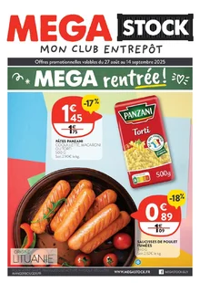  catalogue promo Mega Stock  