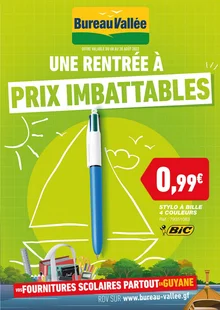  catalogue promo Bureau Vallée 